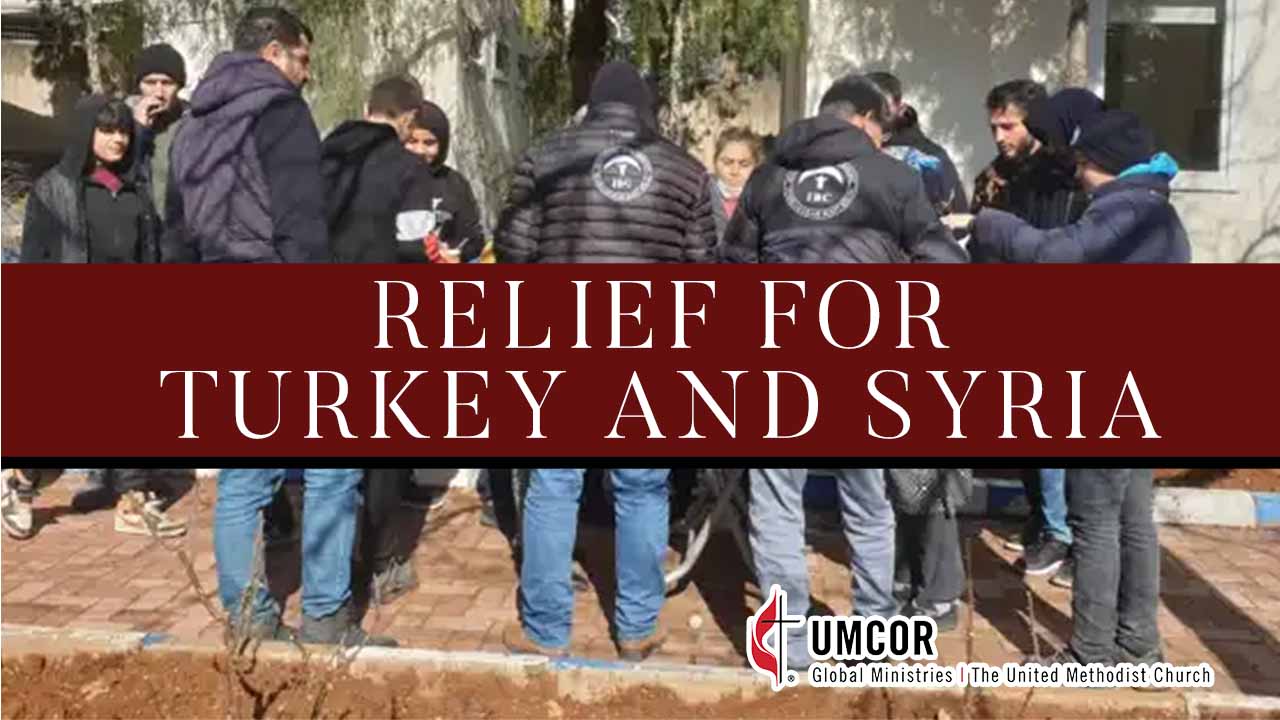 Providing relief for Turkey and Syria
