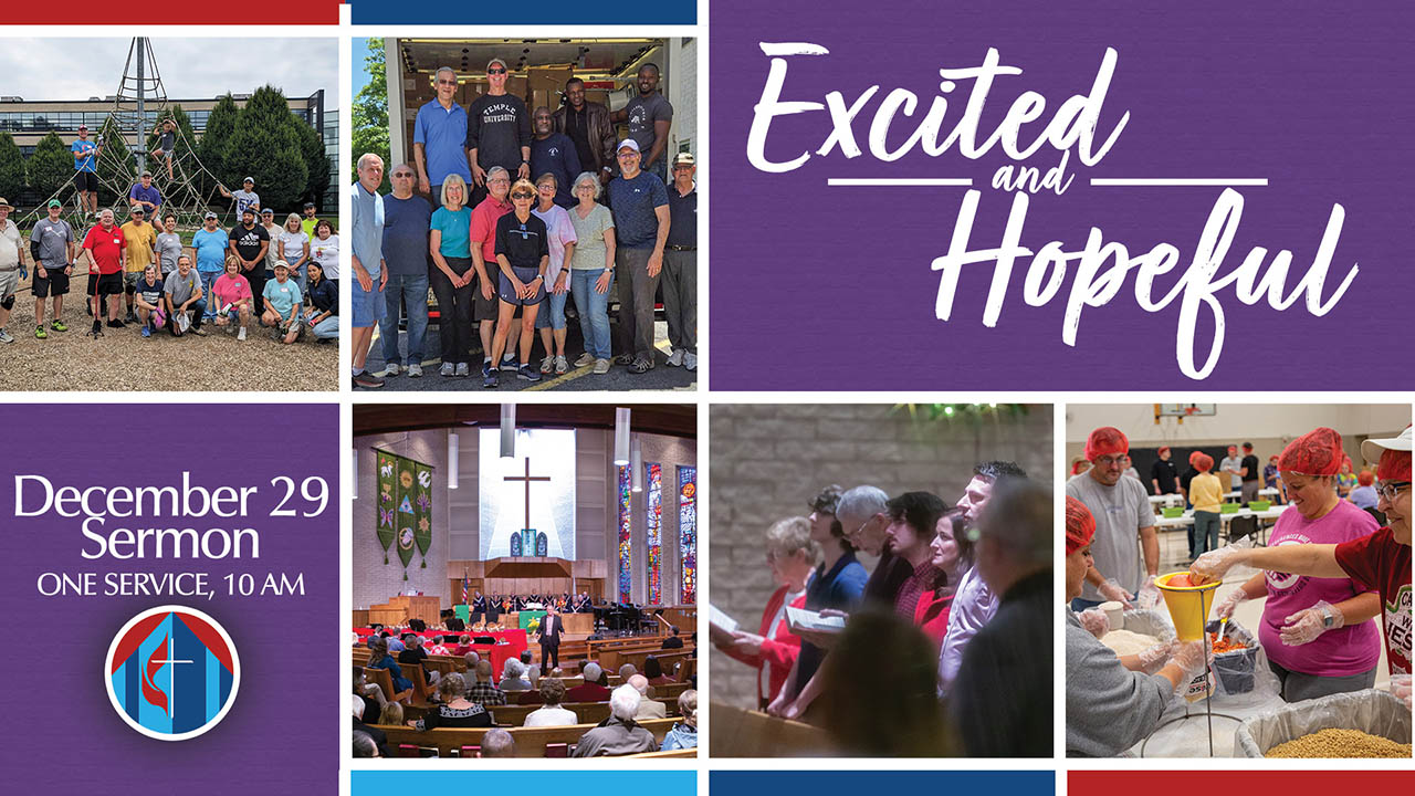 “Excited and Hopeful” Sermon