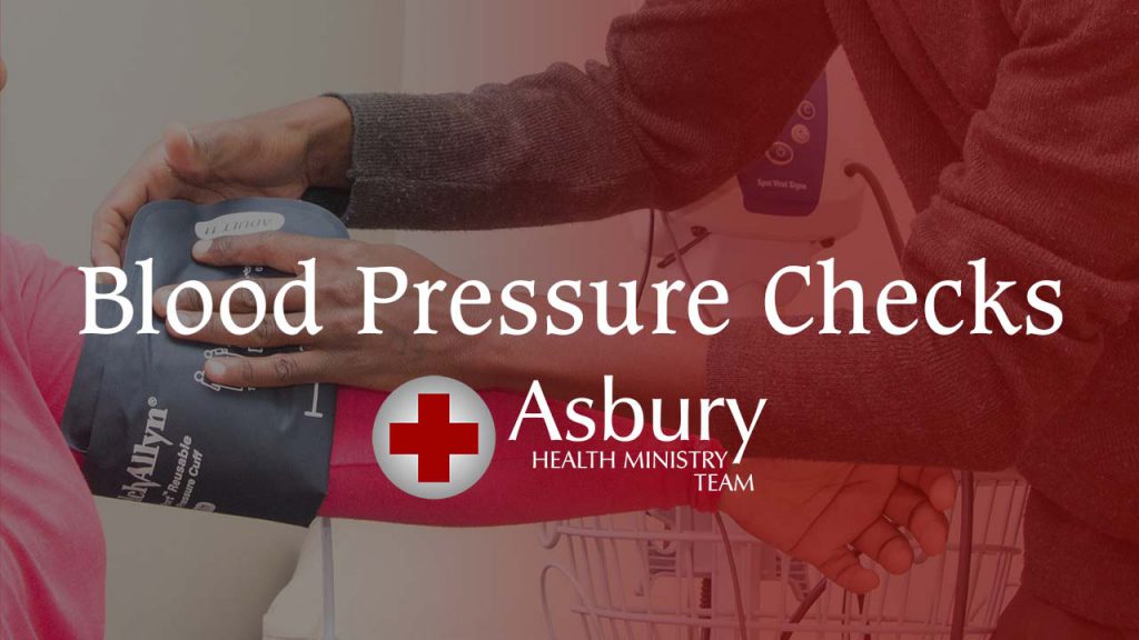 Blood Pressure Checks (February 12)