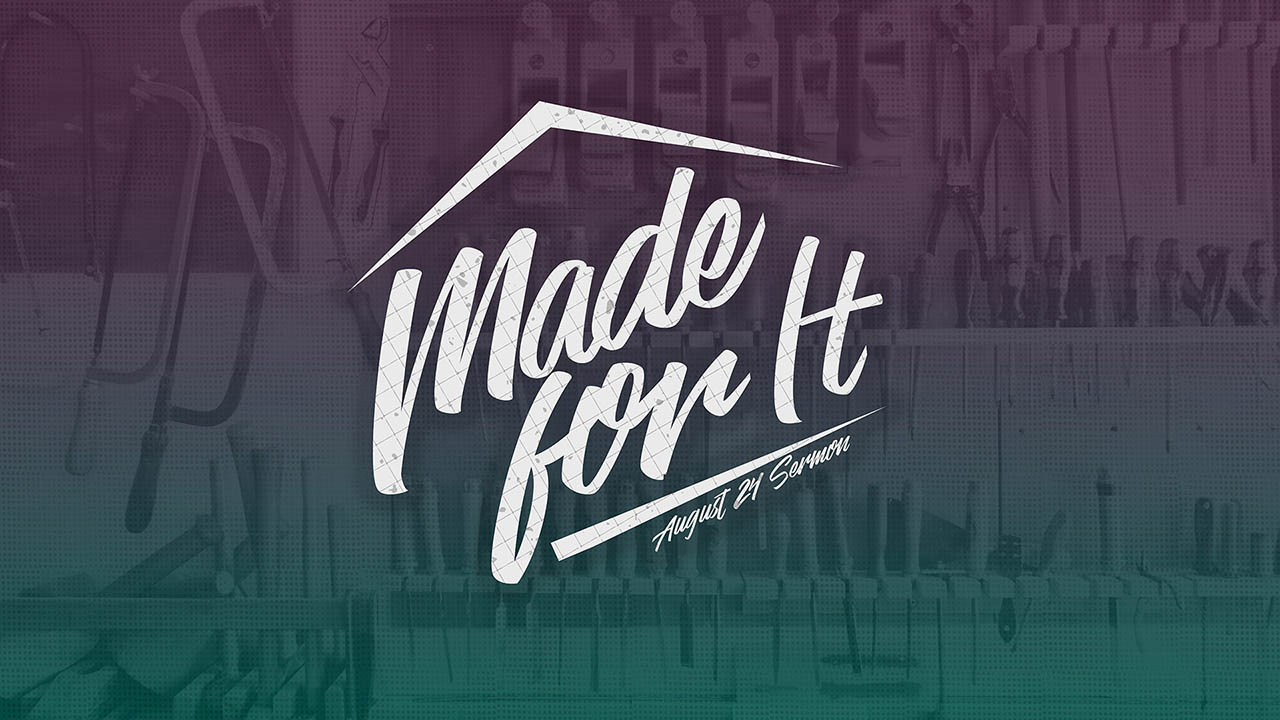 “Made for It” Sermon