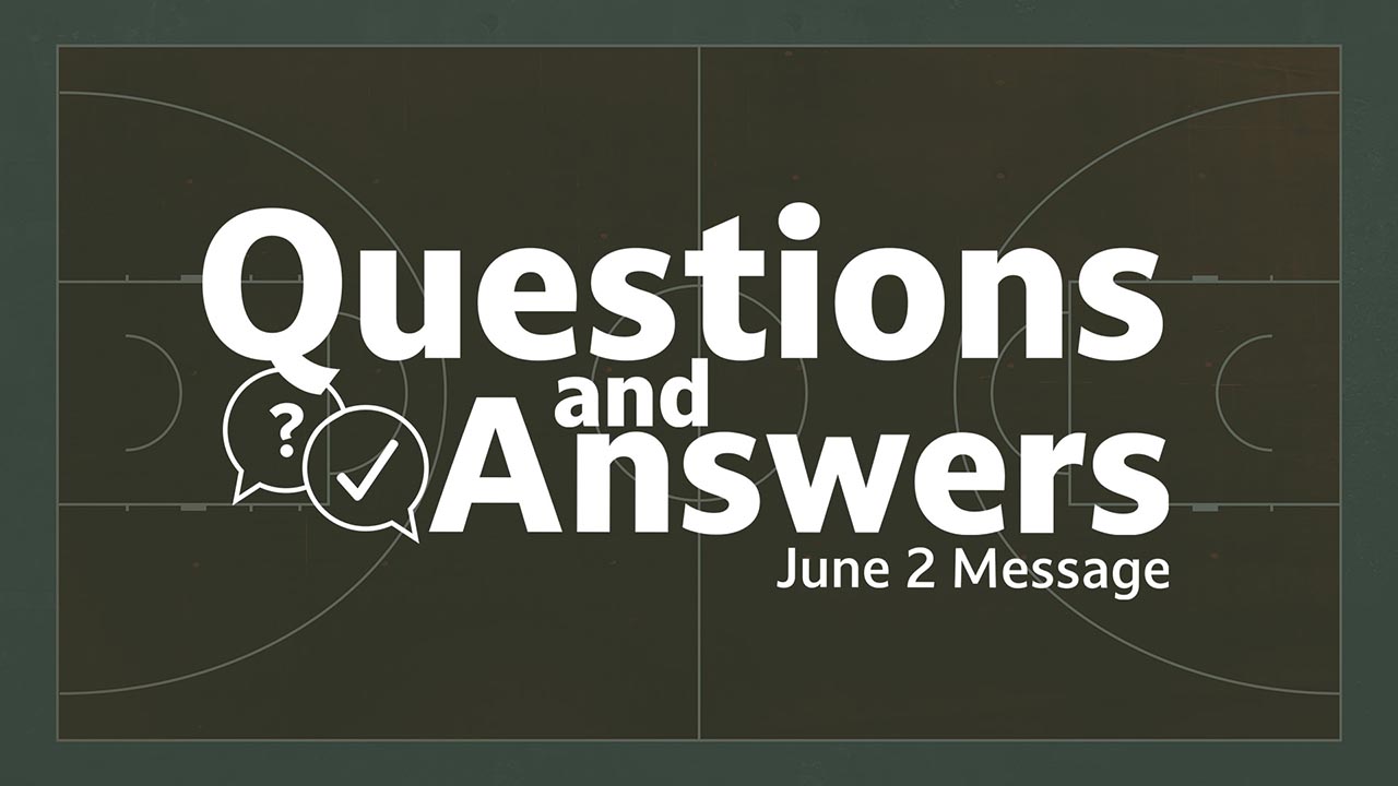 “Questions and Answers” (Stand-Alone Sermon)