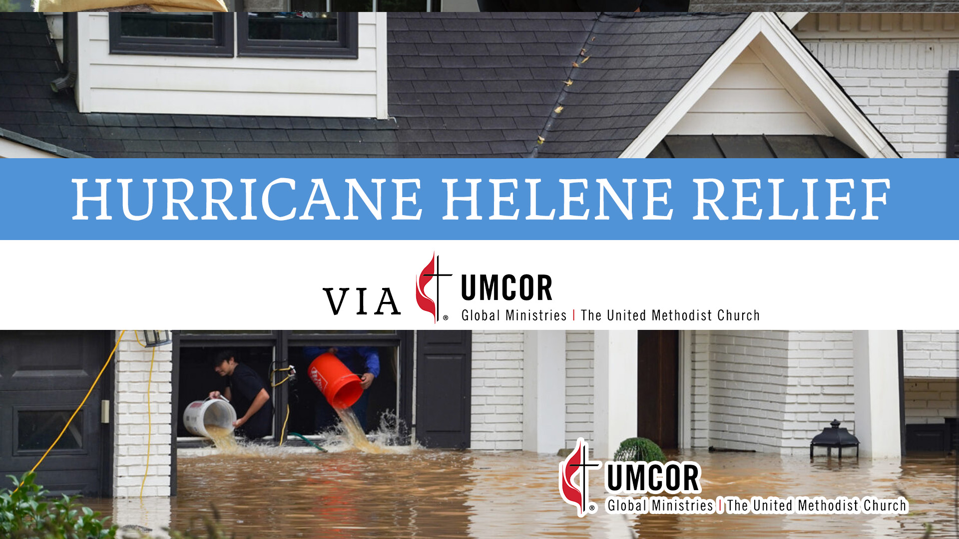 Hurricane Helene Relief (via UMCOR)